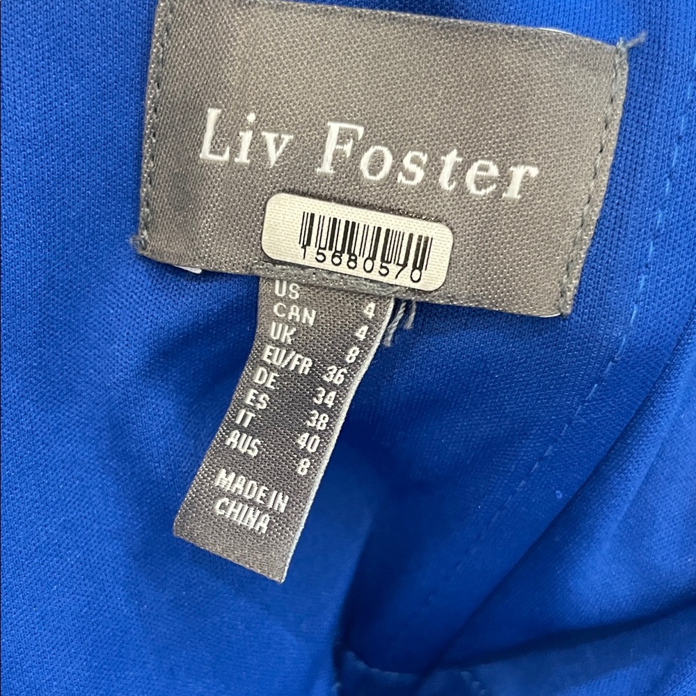 Liv Foster Velvet Strapless Gown, 4 - Picture 6 of 17